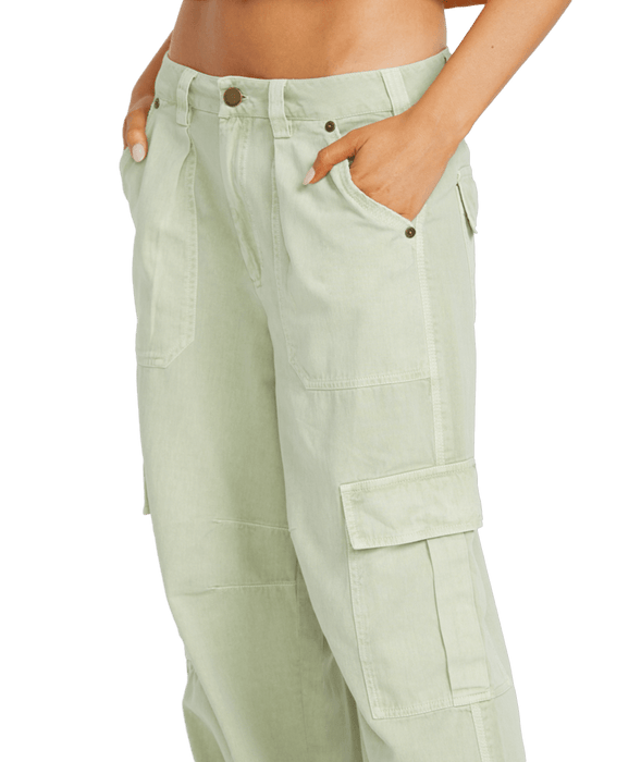Billabong Walk Along Pants-Pistachio
