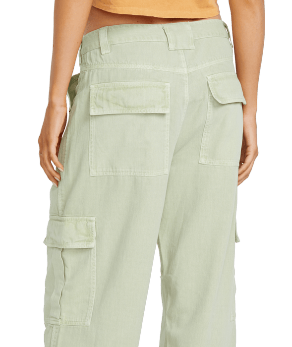 Billabong Walk Along Pants-Pistachio