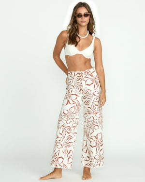 Billabong Free Fall Twill Pants-Salt Crystal