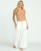 Billabong Beach Babe Cargo Pants-Salt Crystal