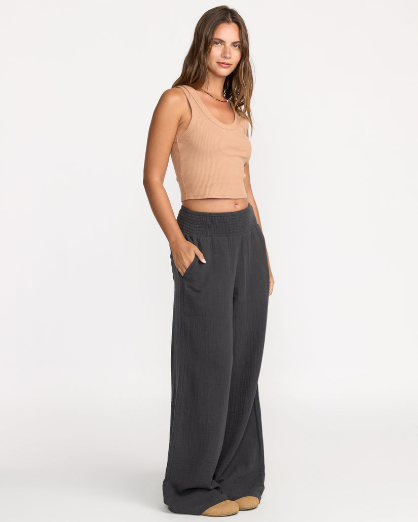 Billabong New Waves Gauze Pants-Blasted Blue