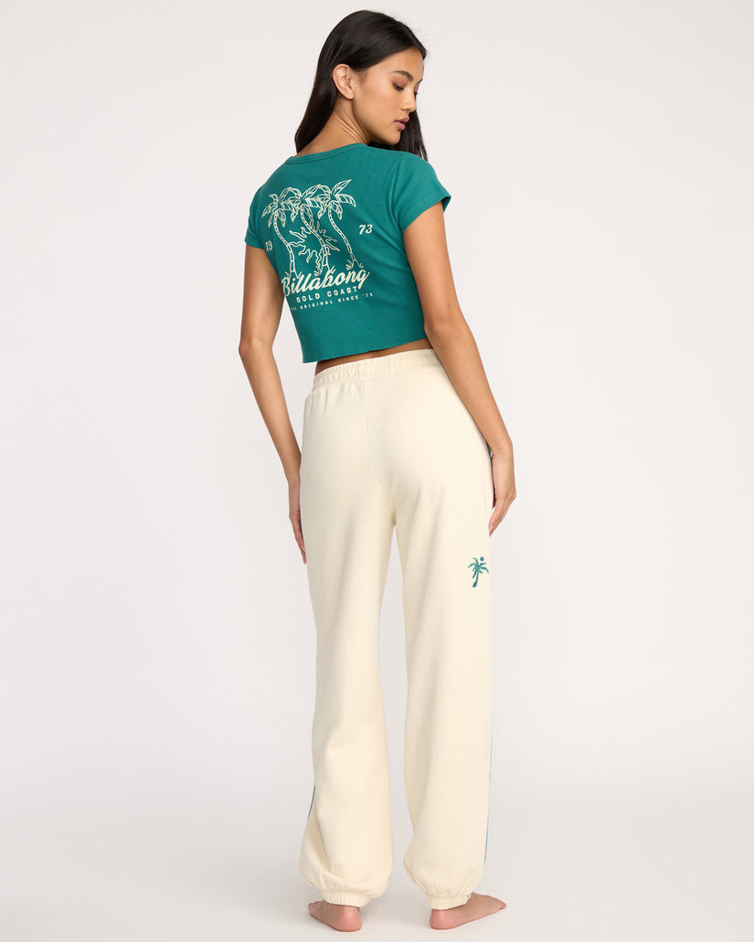 Billabong Triple Palms Pants-White Cap