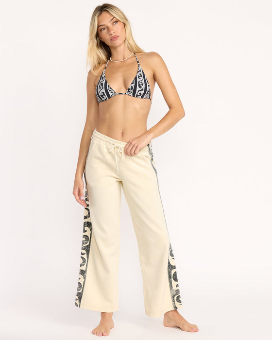 Billabong Sun Wave Track Pants-Whitecap
