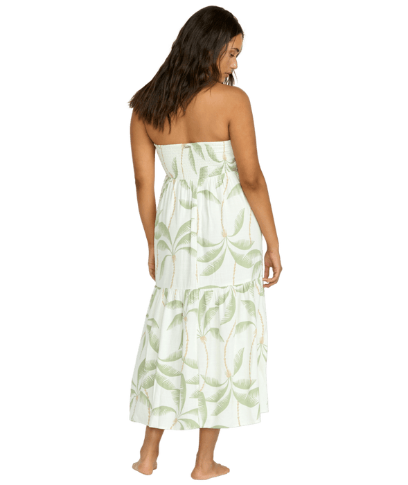 Billabong Tropical Haze Dress-Salt Crystal