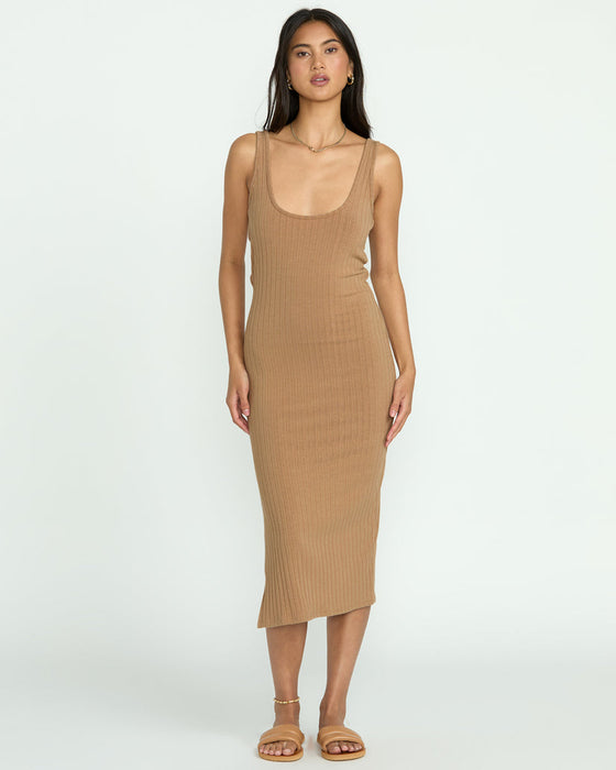 Billabong Take A Look Dress-Rose Brown