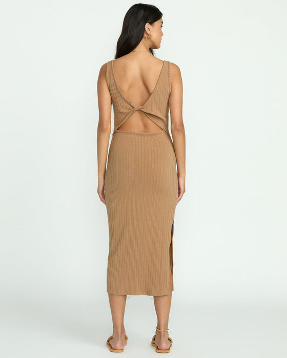 Billabong Take A Look Dress-Rose Brown