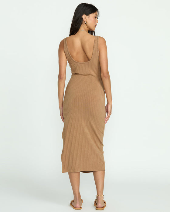 Billabong Take A Look Dress-Rose Brown