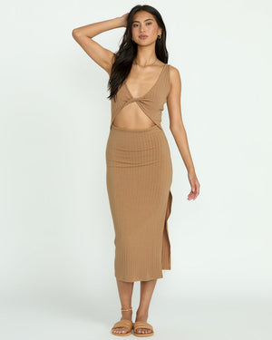 Billabong Take A Look Dress-Rose Brown