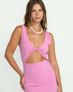 Billabong Take A Look Dress-Bright Rose