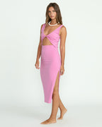 Billabong Take A Look Dress-Bright Rose