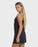 Billabong Midnight Wave Mini Dress-Black Sands