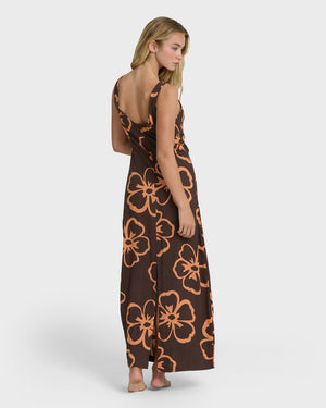 Billabong Sunkissed Maxi Dress-Teak