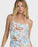 Billabong By Your Side Mini Dress-White Multi
