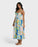 Billabong Island Life Midi Dress-Blue Multi