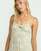 Billabong Last Sunset Mini Dress-Pistachio