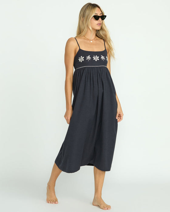 Billabong Days End Dress-Black Sands