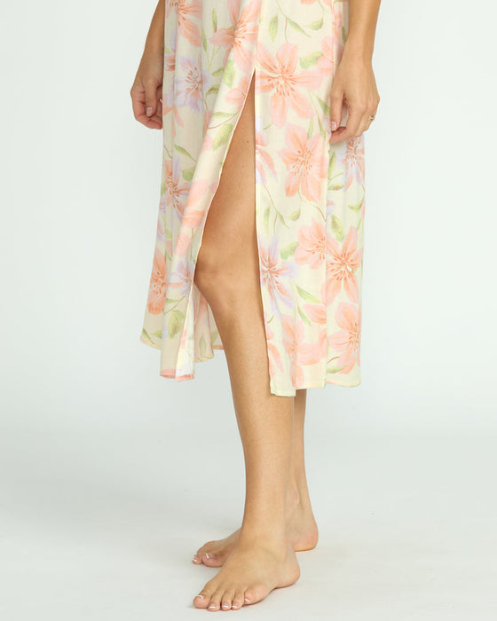 Billabong Sunset Love Dress-Butter