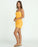 Billabong So Bright Mini Dress-Golden Peach
