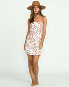 Billabong Bright Bloom Dress-Salt Crystal