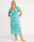 Billabong Go Coastal Midi Dress-Blue Bird