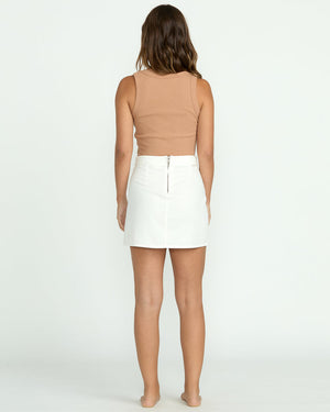 Billabong Wave Washed Skirt-Salt Crystal