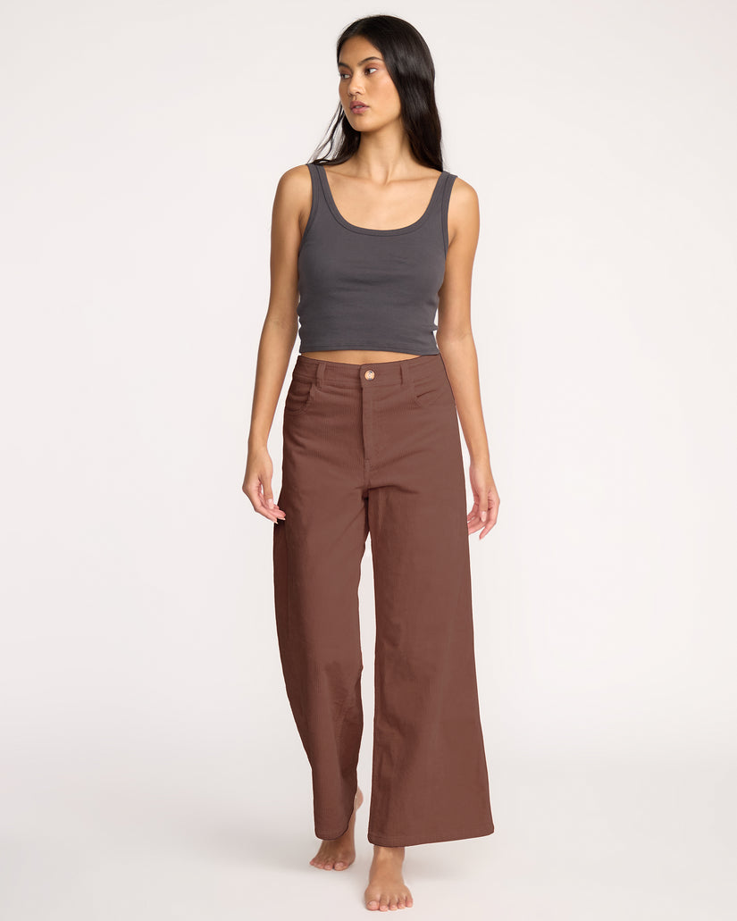 Billabong Free Fall Cord Pants-Espresso