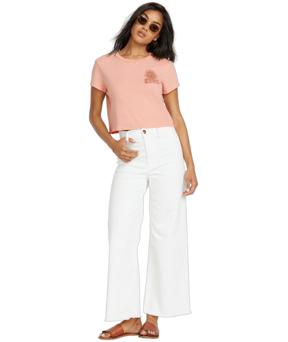 Billabong Wave Trip Tee-Faded Rose