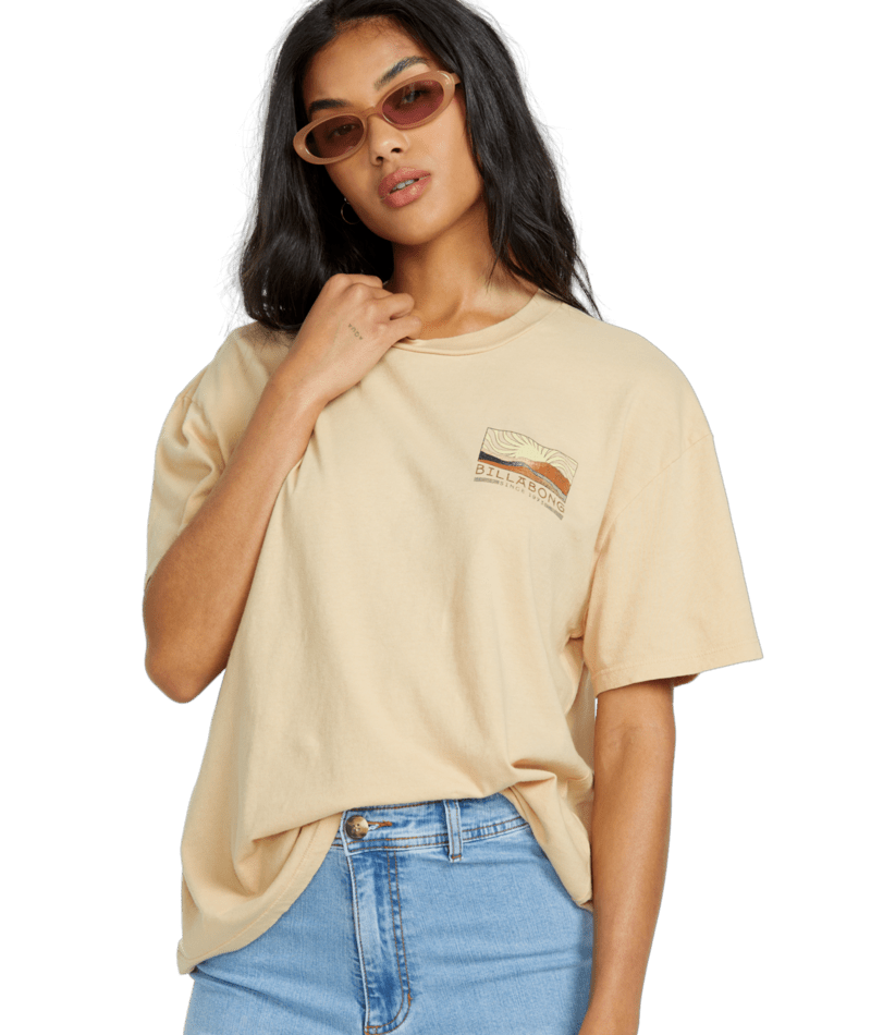Billabong Sun Phased Tee-Khaki