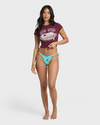 Billabong Catch Some Sun Tee-Red Dahlia