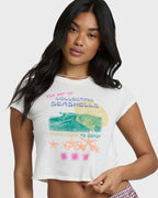 Billabong Coastal Adventures Tee-White Cap