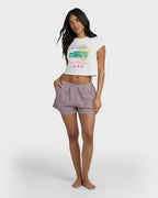 Billabong Coastal Adventures Tee-White Cap