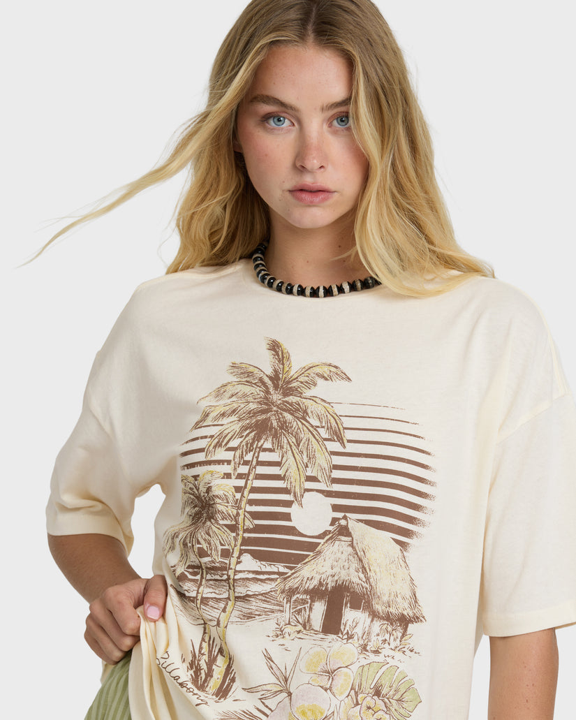 Billabong Will Find Me Here Tee-White Cap