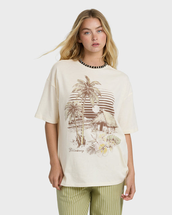 Billabong Will Find Me Here Tee-White Cap
