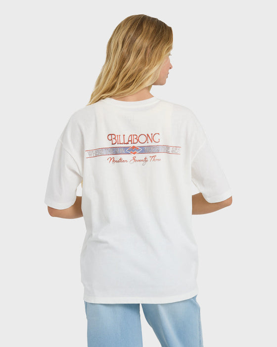 Billabong Sun Meets Sea Tee-Salt Crystal