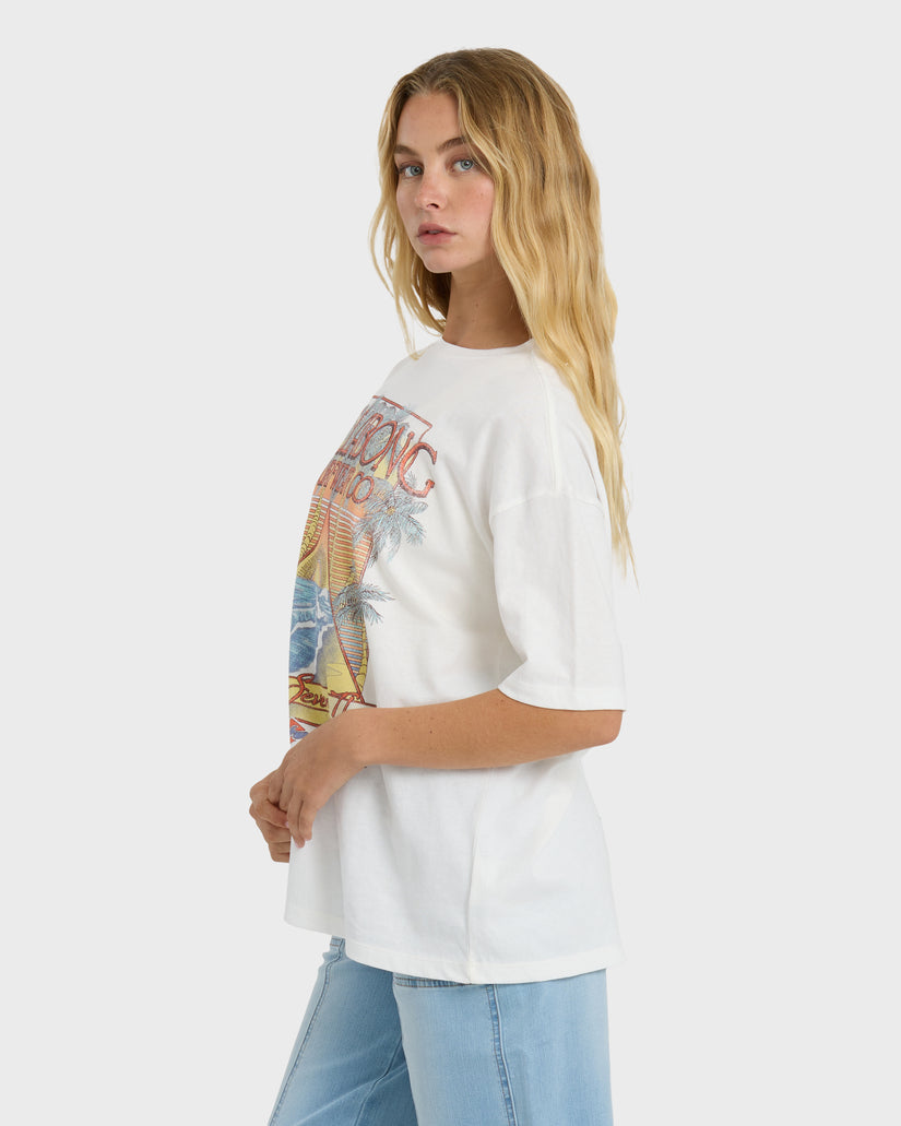 Billabong Sun Meets Sea Tee-Salt Crystal