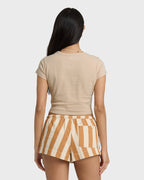 Billabong Triple Stacked Tee-Oatmeal