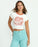 Billabong Electric Feeling Tee-Salt Crystal