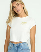 Billabong Sunshine Surf Babes Tee-Stencil Wash