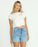 Billabong Sunshine Surf Babes Tee-Salt Crystal