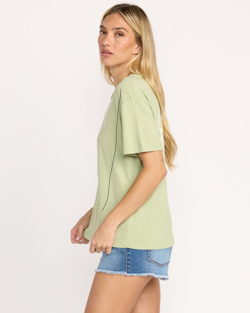 Billabong Paradise Calling Tee-Pistachio