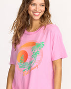 Billabong Bright New Day Tee-Bright Rose