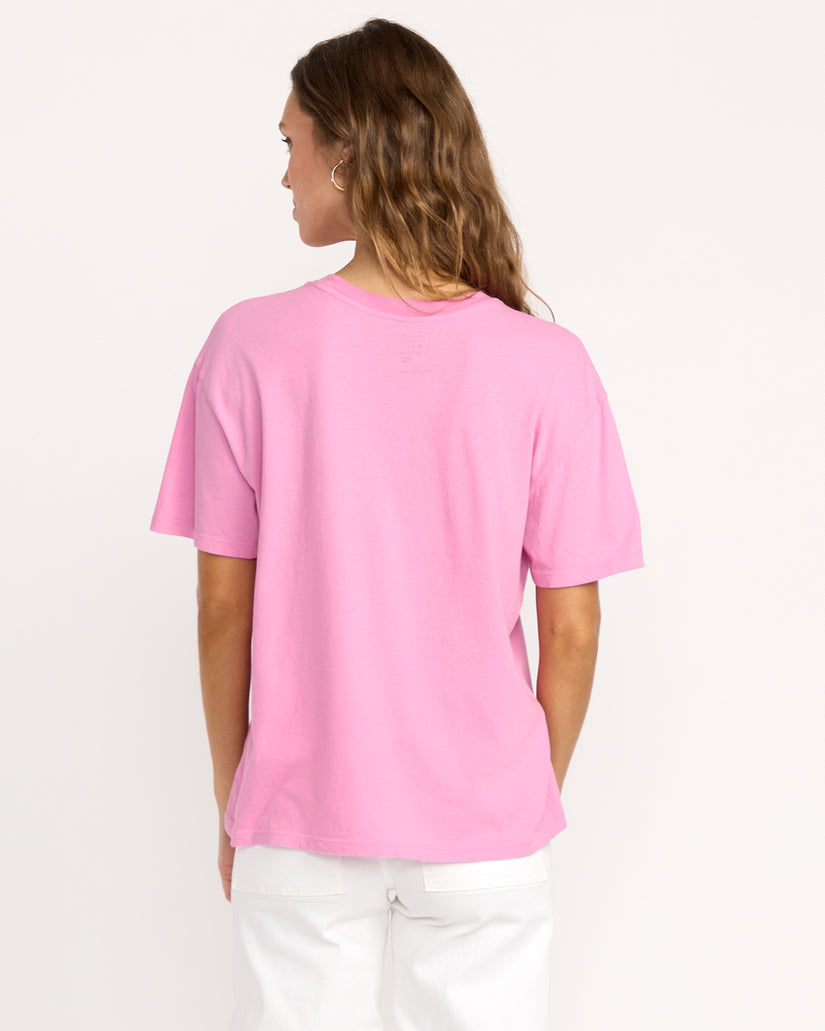 Billabong Bright New Day Tee-Bright Rose