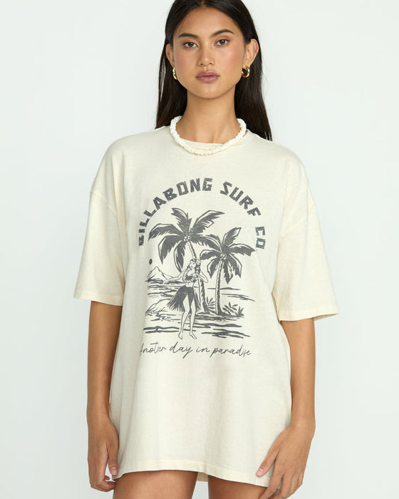 Billabong This Is Tropical Tee-Whitecap