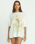 Billabong Sunset Mindset Tee-Salt Crystal