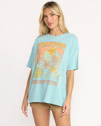 Billabong Daylight Blooms Tee-Misty Blue