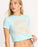 Billabong Open Late Tee-Sky Blue