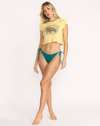 Billabong Going On Vacay Tee-Retro Yellow