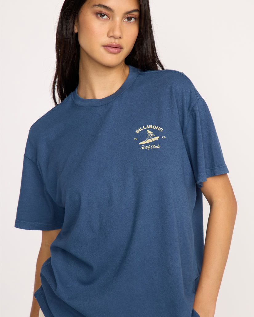 Billabong Catch Feelings Tee-Navy