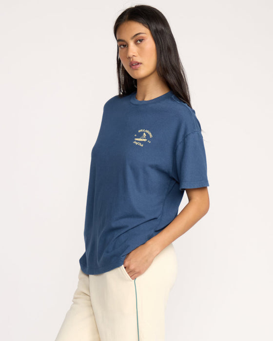 Billabong Catch Feelings Tee-Navy
