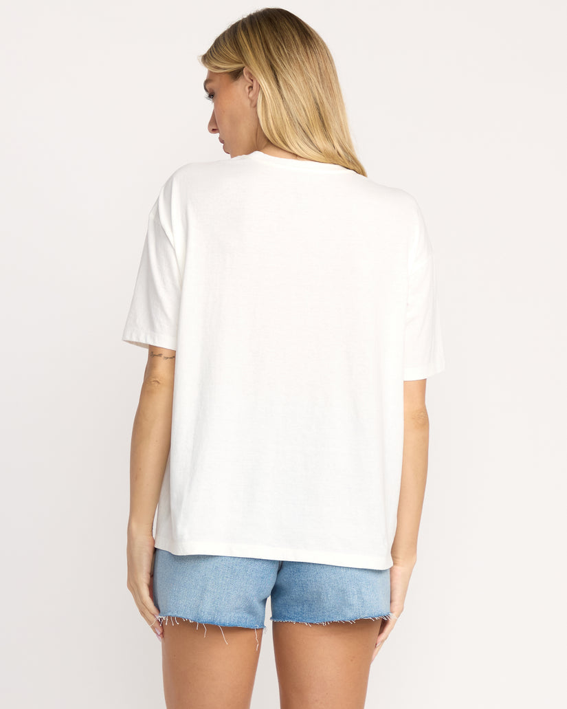 Billabong Where Suns Collide Tee-Salt Crystal